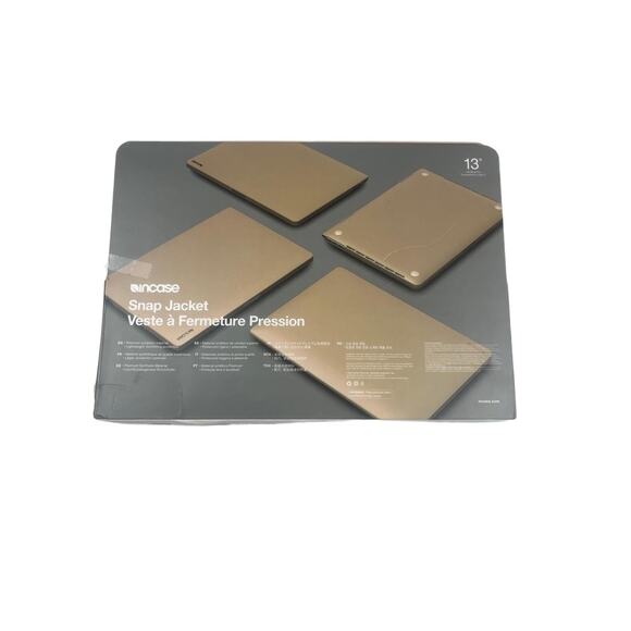 Incase Snap Jacket Laptop Case 13" Gold Bronze Protective UltraThin Sleek Modern - Picture 3 of 4
